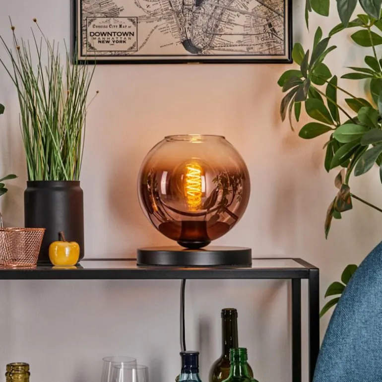 Apedo Lampe à poser Clair, Cuivré, 1 lumière