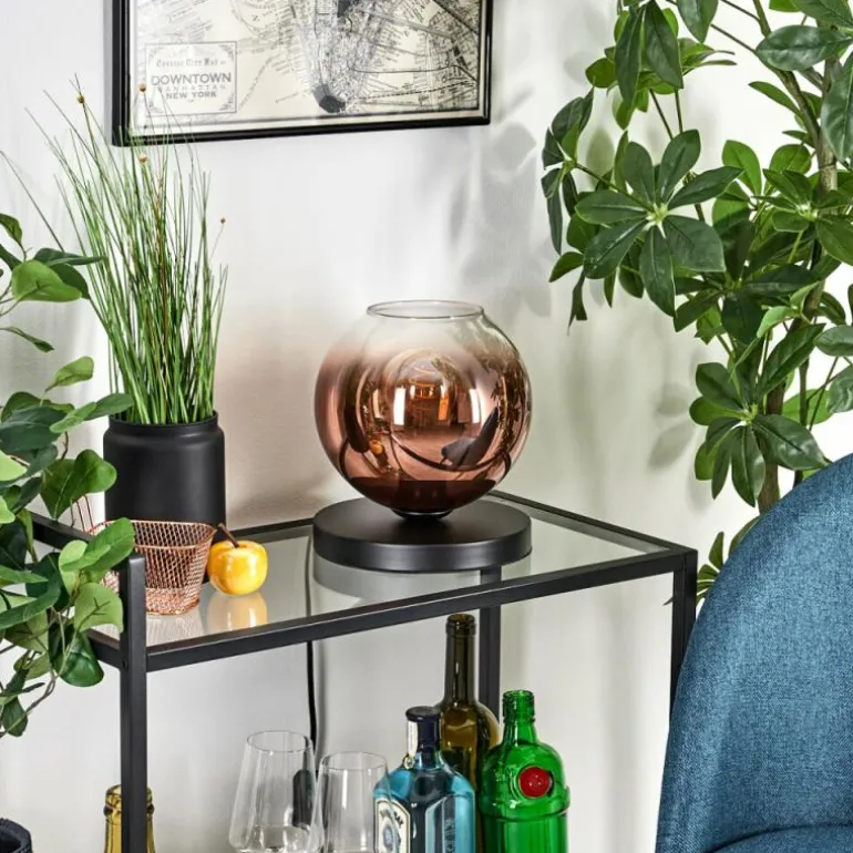 Apedo Lampe à poser Clair, Cuivré, 1 lumière