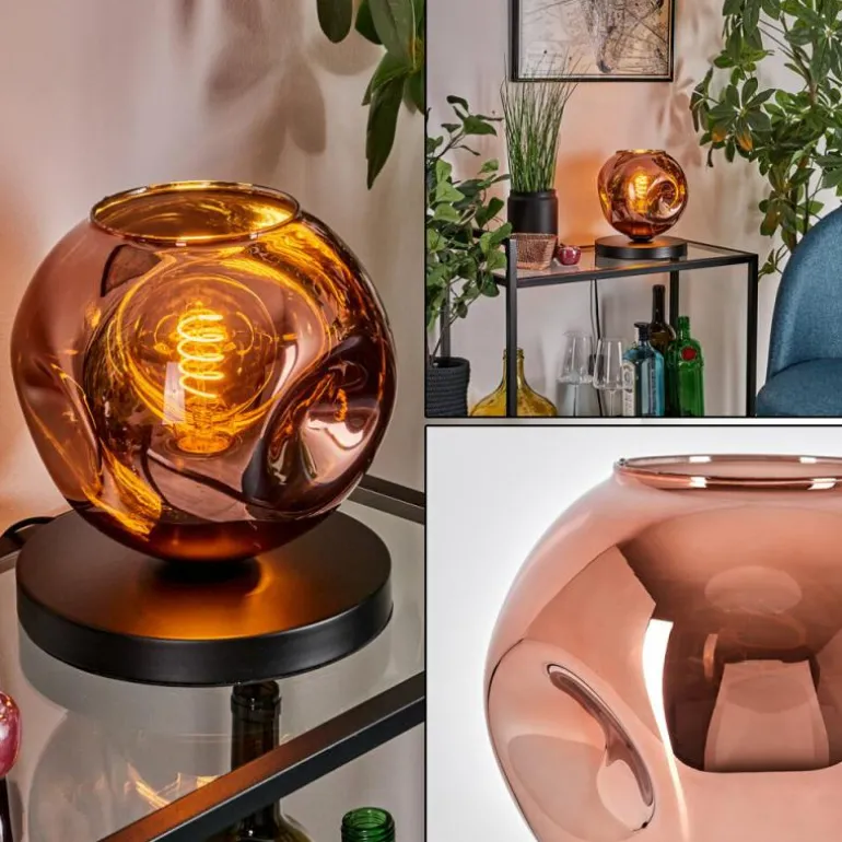 Apedo Lampe à poser Cuivré, 1 lumière