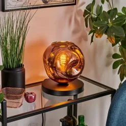 Apedo Lampe à poser Cuivré, 1 lumière