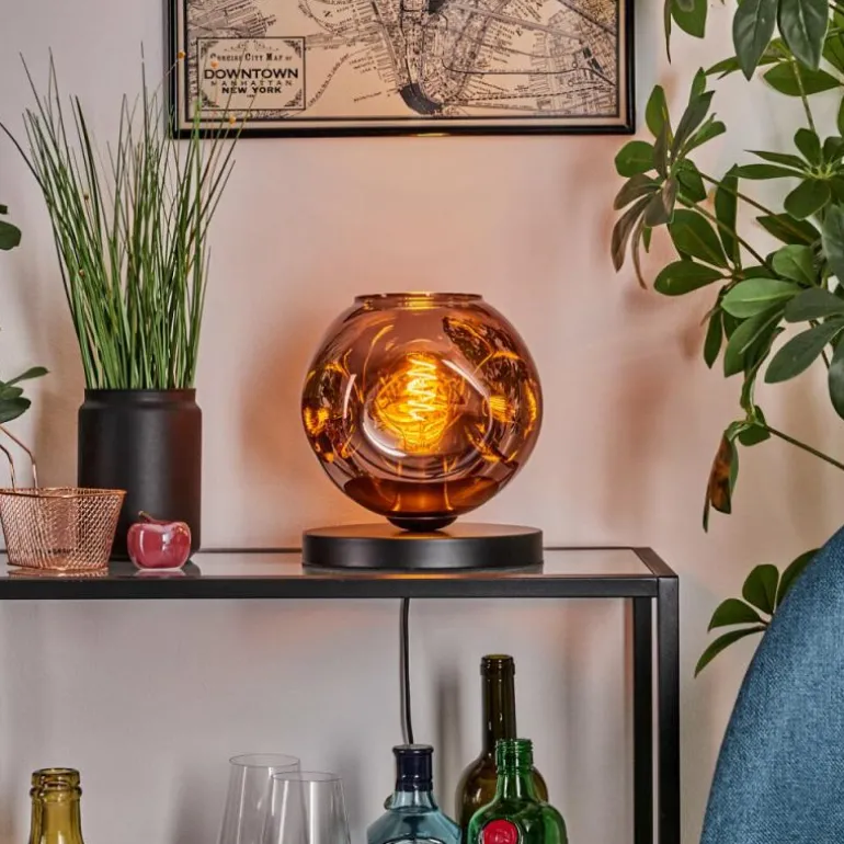 Apedo Lampe à poser Cuivré, 1 lumière