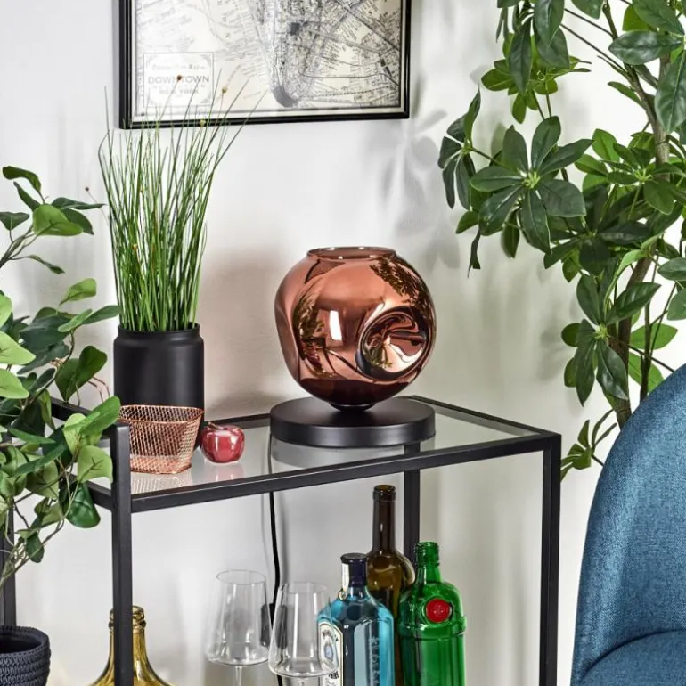 Apedo Lampe à poser Cuivré, 1 lumière