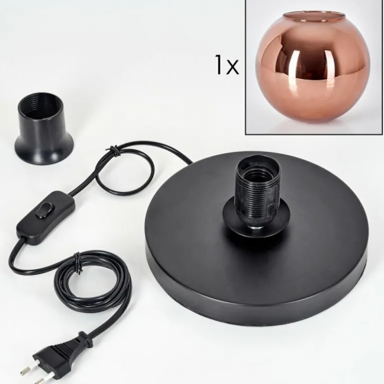 Apedo Lampe à poser Cuivré, 1 lumière