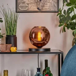 Apedo Lampe à poser Cuivré, 1 lumière