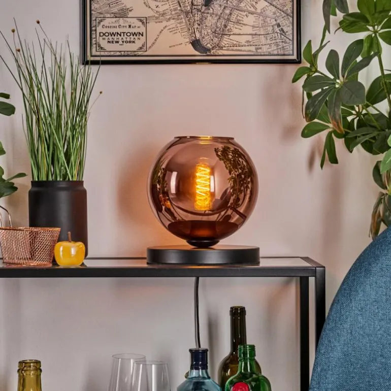 Apedo Lampe à poser Cuivré, 1 lumière