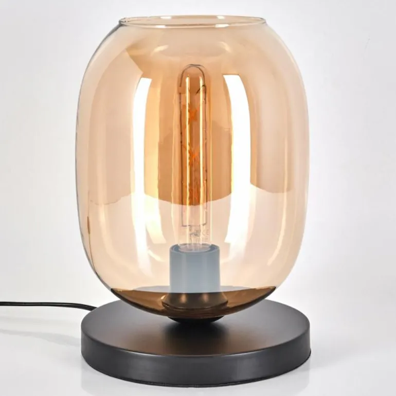 Apedo Lampe à poser Noir, 1 lumière