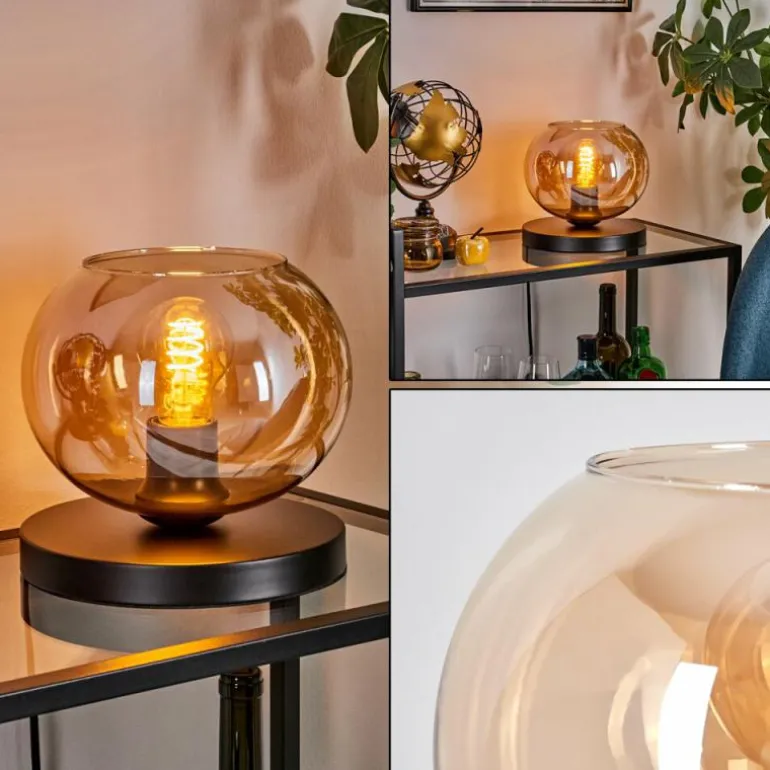 Apedo Lampe à poser Noir, 1 lumière