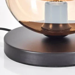 Apedo Lampe à poser Noir, 1 lumière