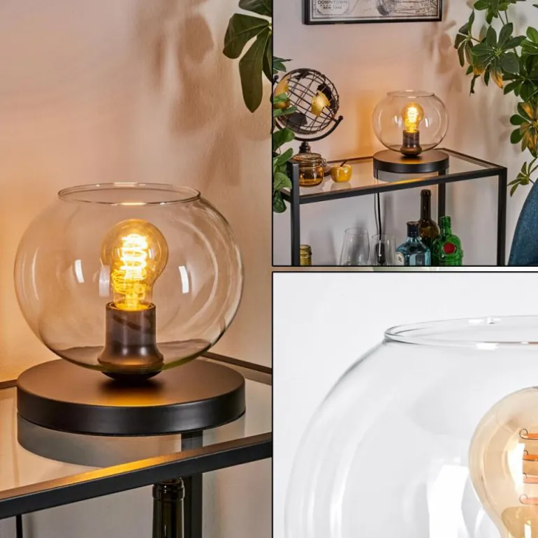 Apedo Lampe à poser Noir, 1 lumière