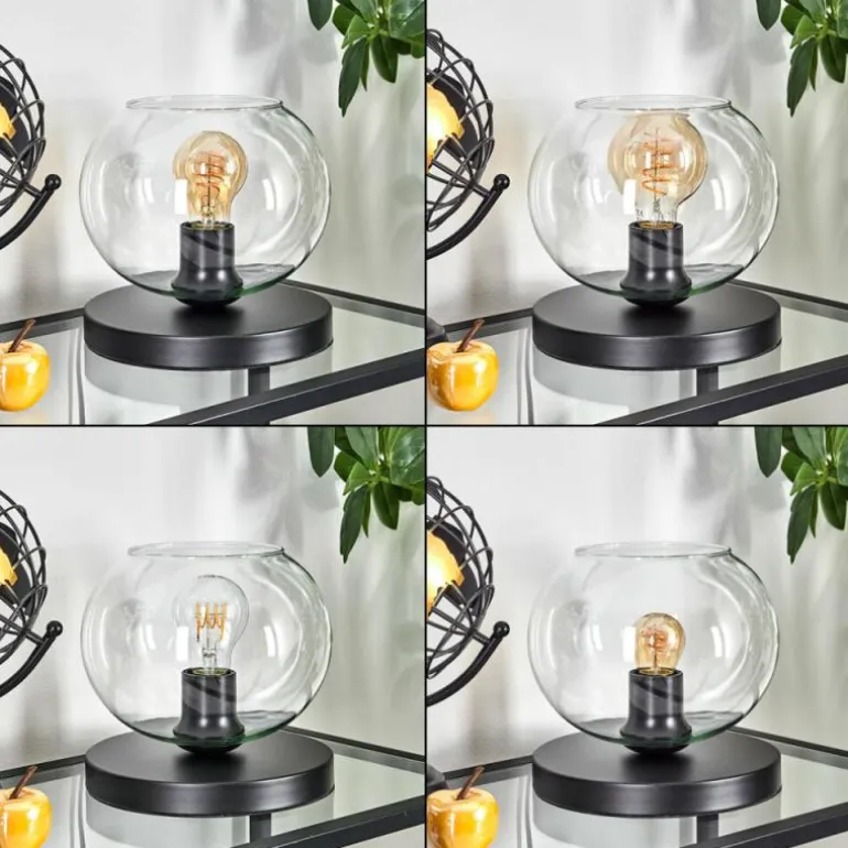 Apedo Lampe à poser Noir, 1 lumière