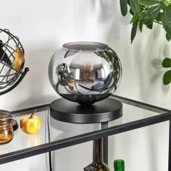 Apedo Lampe à poser Noir, 1 lumière