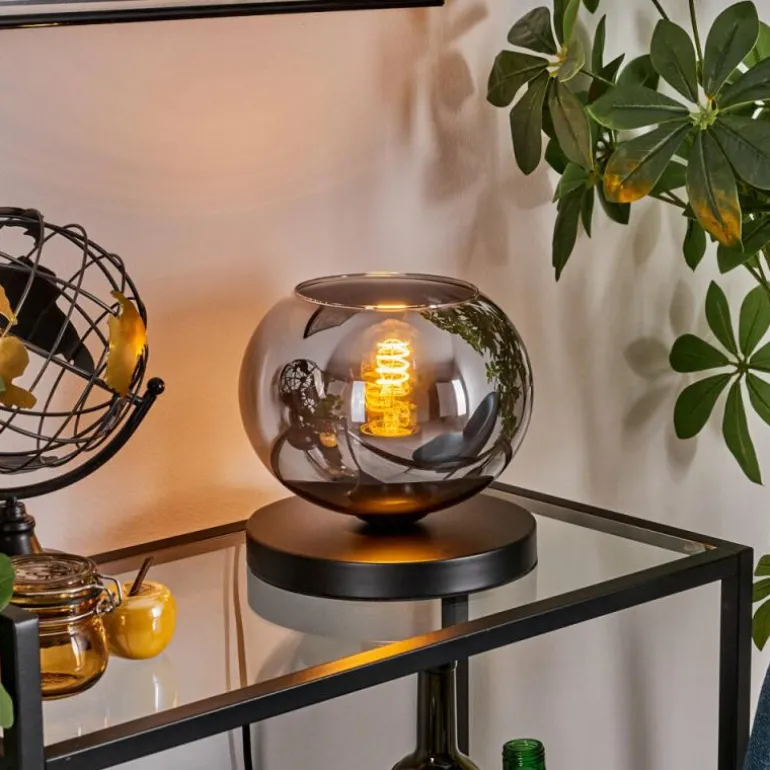 Apedo Lampe à poser Noir, 1 lumière