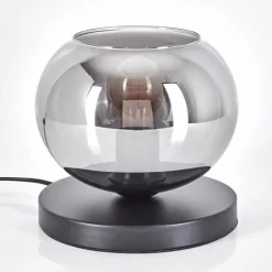 Apedo Lampe à poser Noir, 1 lumière