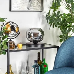 Apedo Lampe à poser Noir, 1 lumière