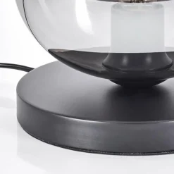 Apedo Lampe à poser Noir, 1 lumière