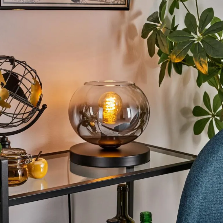 Apedo Lampe à poser Noir, 1 lumière