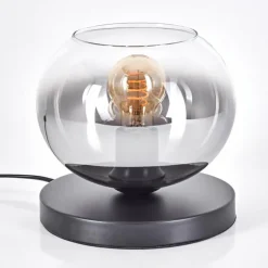 Apedo Lampe à poser Noir, 1 lumière