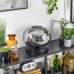 Apedo Lampe à poser Noir, 1 lumière