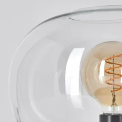 Apedo Lampe à poser Noir, 1 lumière