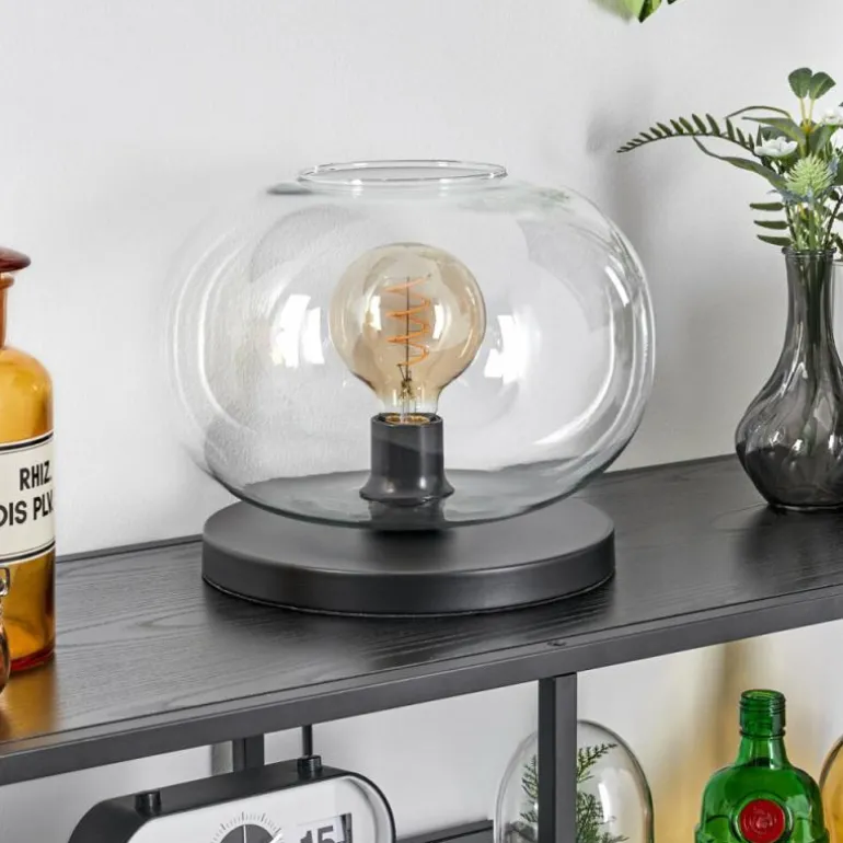 Apedo Lampe à poser Noir, 1 lumière