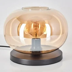 Apedo Lampe à poser Noir, 1 lumière