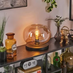 Apedo Lampe à poser Noir, 1 lumière