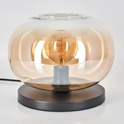 Apedo Lampe à poser Noir, 1 lumière