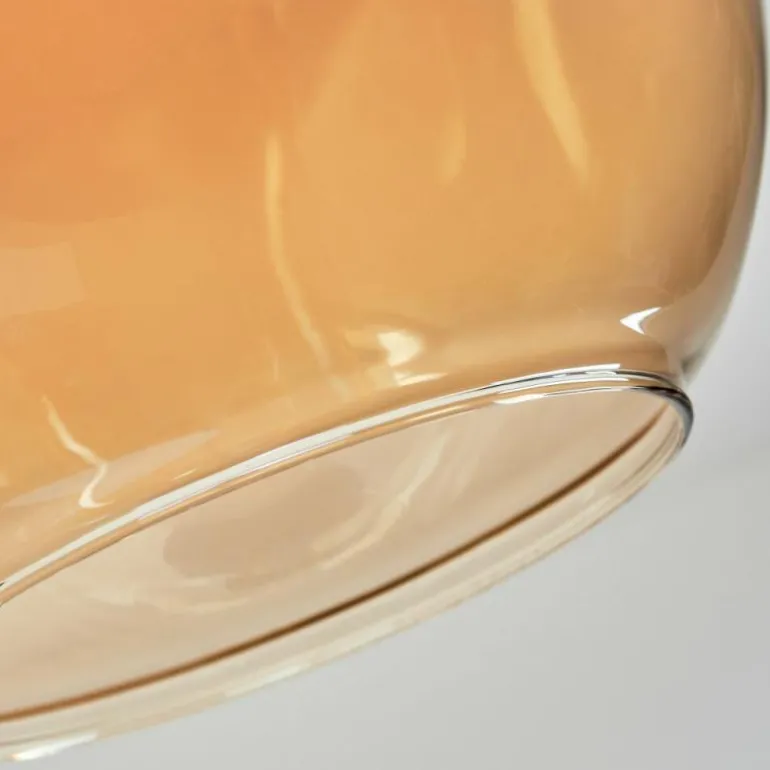 Apedo Plafonnier Ambre, 1 lumière