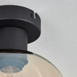 Apedo Plafonnier Ambre, 1 lumière