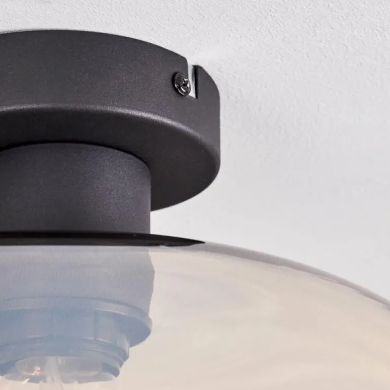 Apedo Plafonnier Ambre, 1 lumière