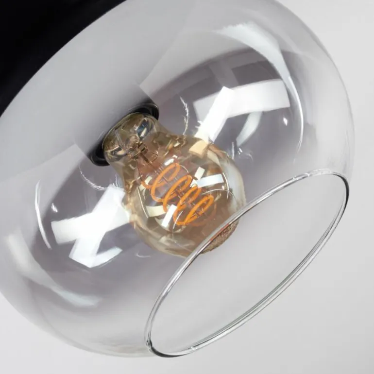 Apedo Plafonnier, Boule lumineuse Clair, Fumé, 1 lumière