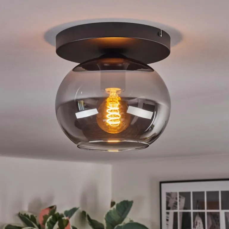Apedo Plafonnier, Boule lumineuse Fumé, 1 lumière
