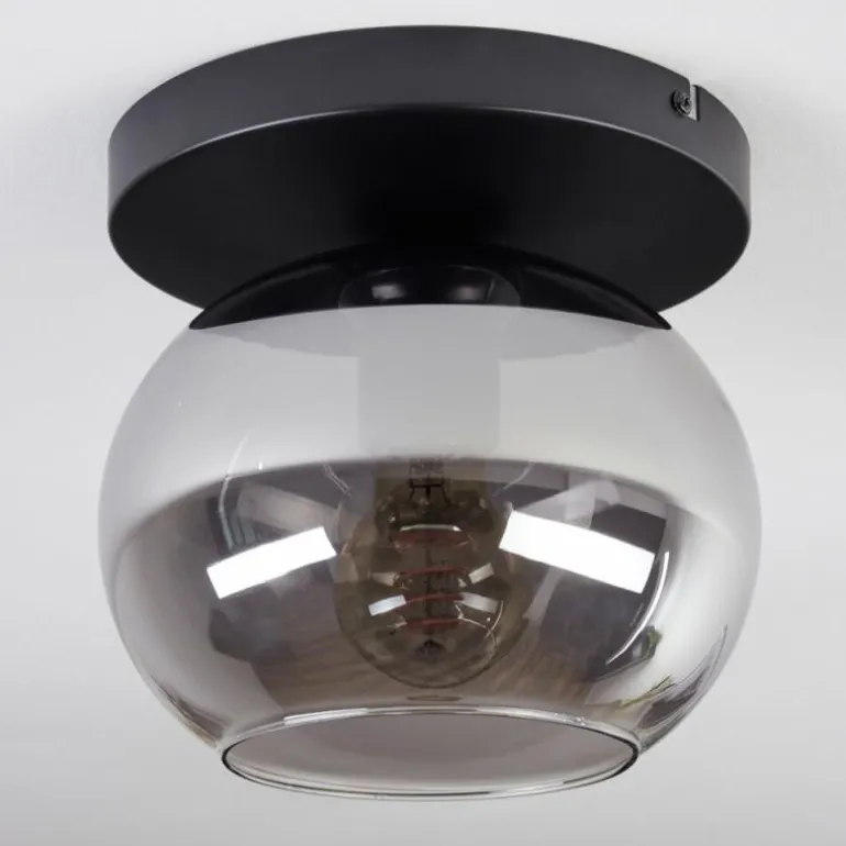 Apedo Plafonnier, Boule lumineuse Fumé, 1 lumière