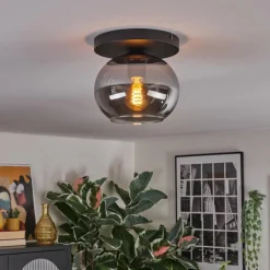 Apedo Plafonnier, Boule lumineuse Fumé, 1 lumière