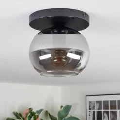 Apedo Plafonnier, Boule lumineuse Fumé, 1 lumière