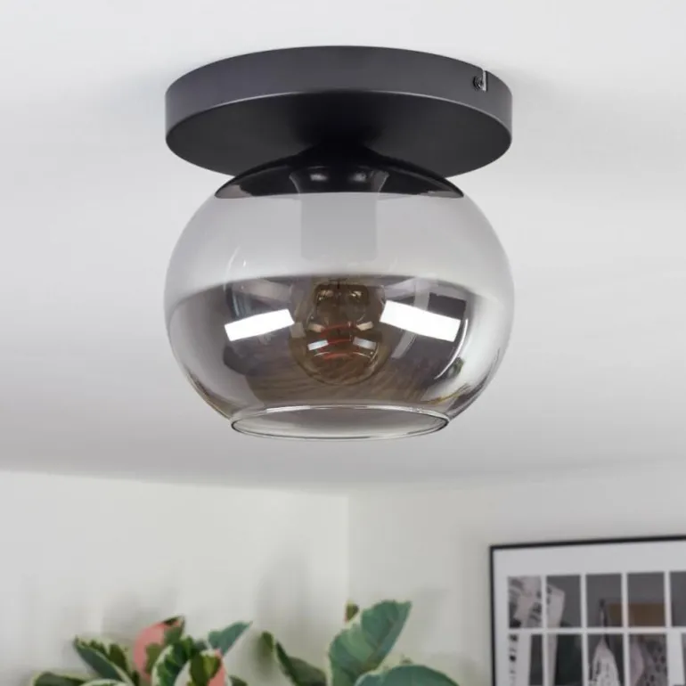 Apedo Plafonnier, Boule lumineuse Fumé, 1 lumière