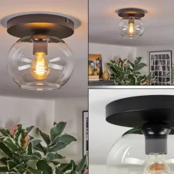 Apedo Plafonnier, Boule lumineuse Clair, 1 lumière