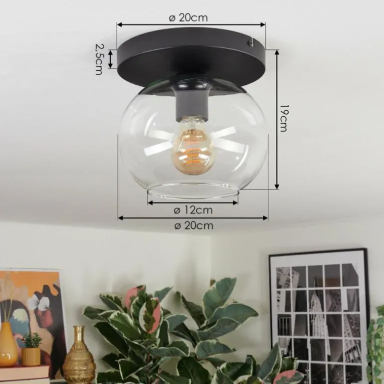 Apedo Plafonnier, Boule lumineuse Clair, 1 lumière