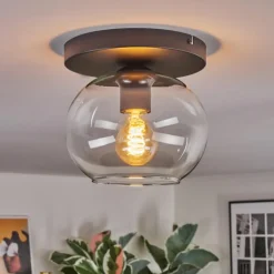 Apedo Plafonnier, Boule lumineuse Clair, 1 lumière