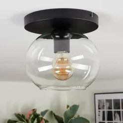 Apedo Plafonnier, Boule lumineuse Clair, 1 lumière