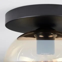 Apedo Plafonnier, Boule lumineuse Ambre, 1 lumière