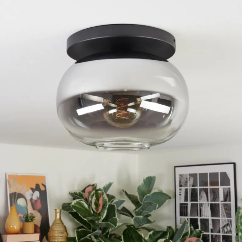 Apedo Plafonnier, Boule lumineuse Clair, Fumé, 1 lumière