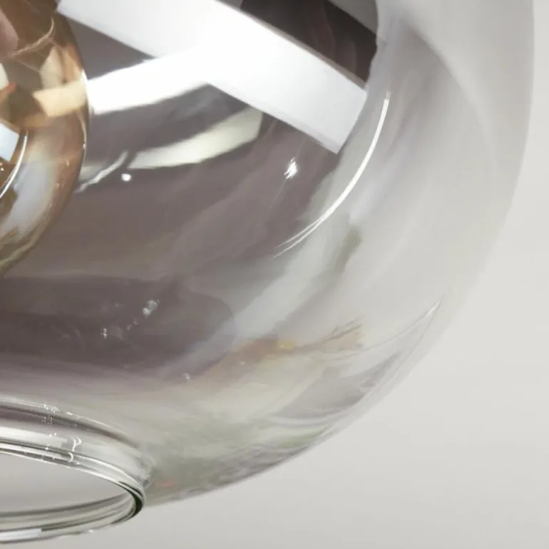 Apedo Plafonnier, Boule lumineuse Clair, Fumé, 1 lumière