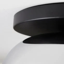 Apedo Plafonnier, Boule lumineuse Clair, Fumé, 1 lumière