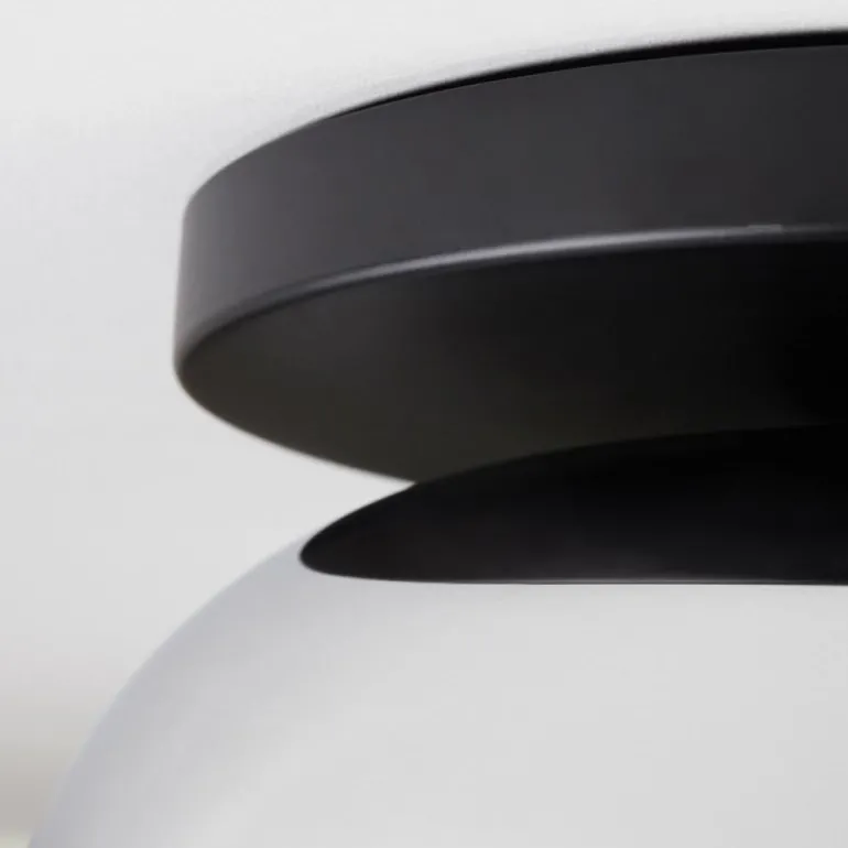 Apedo Plafonnier, Boule lumineuse Clair, Fumé, 1 lumière