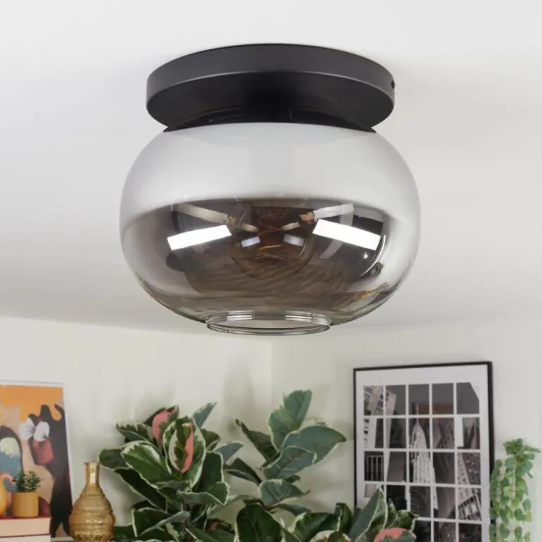 Apedo Plafonnier, Boule lumineuse Fumé, 1 lumière