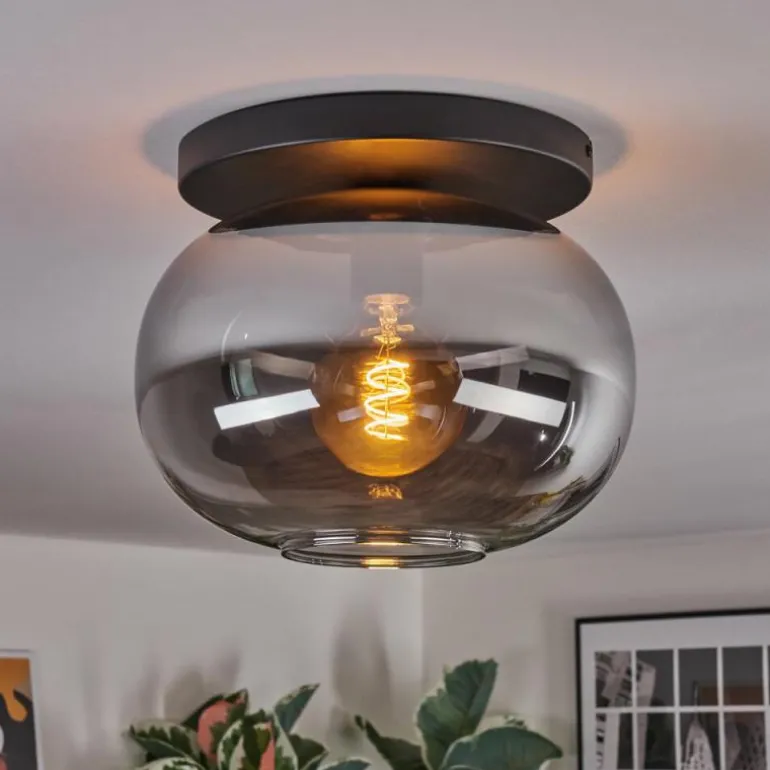 Apedo Plafonnier, Boule lumineuse Fumé, 1 lumière