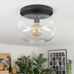 Apedo Plafonnier, Boule lumineuse Clair, 1 lumière