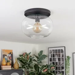 Apedo Plafonnier, Boule lumineuse Clair, 1 lumière