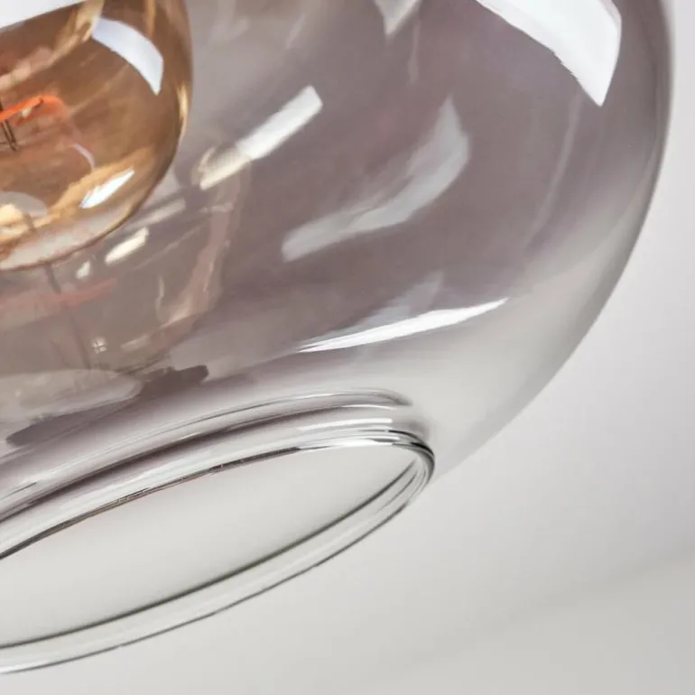 Apedo Plafonnier, Boule lumineuse Clair, Fumé, 1 lumière